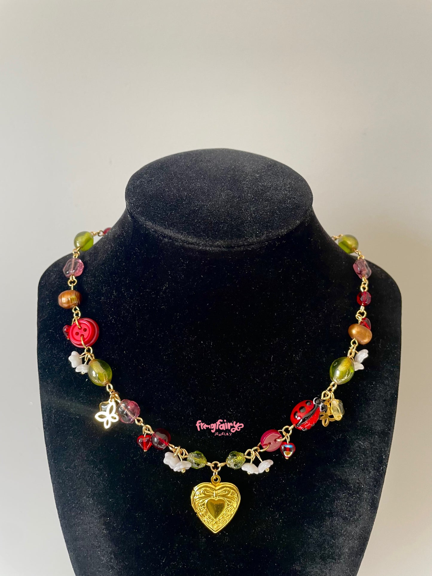 fairy locket necklace