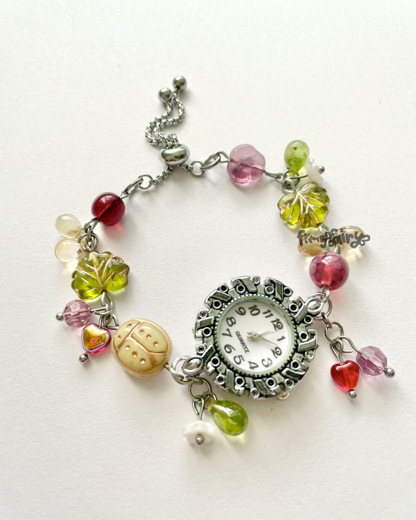 whimsy bug watch bracelet