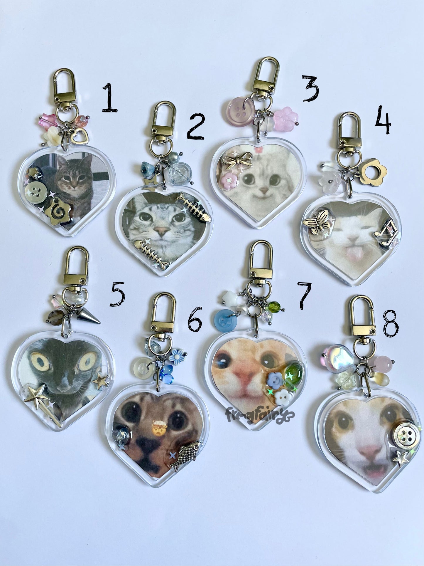 cat keychains