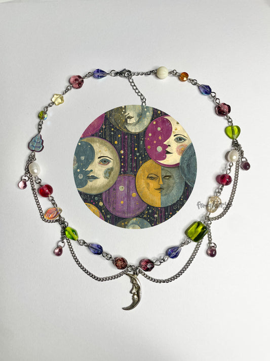 moon necklace