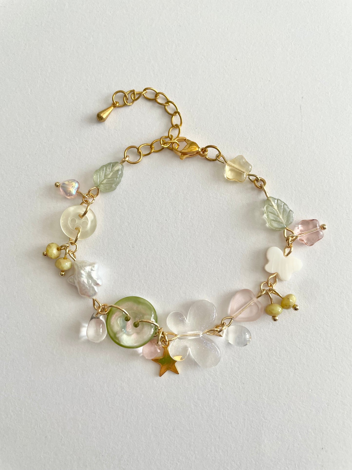 gold charm bracelets