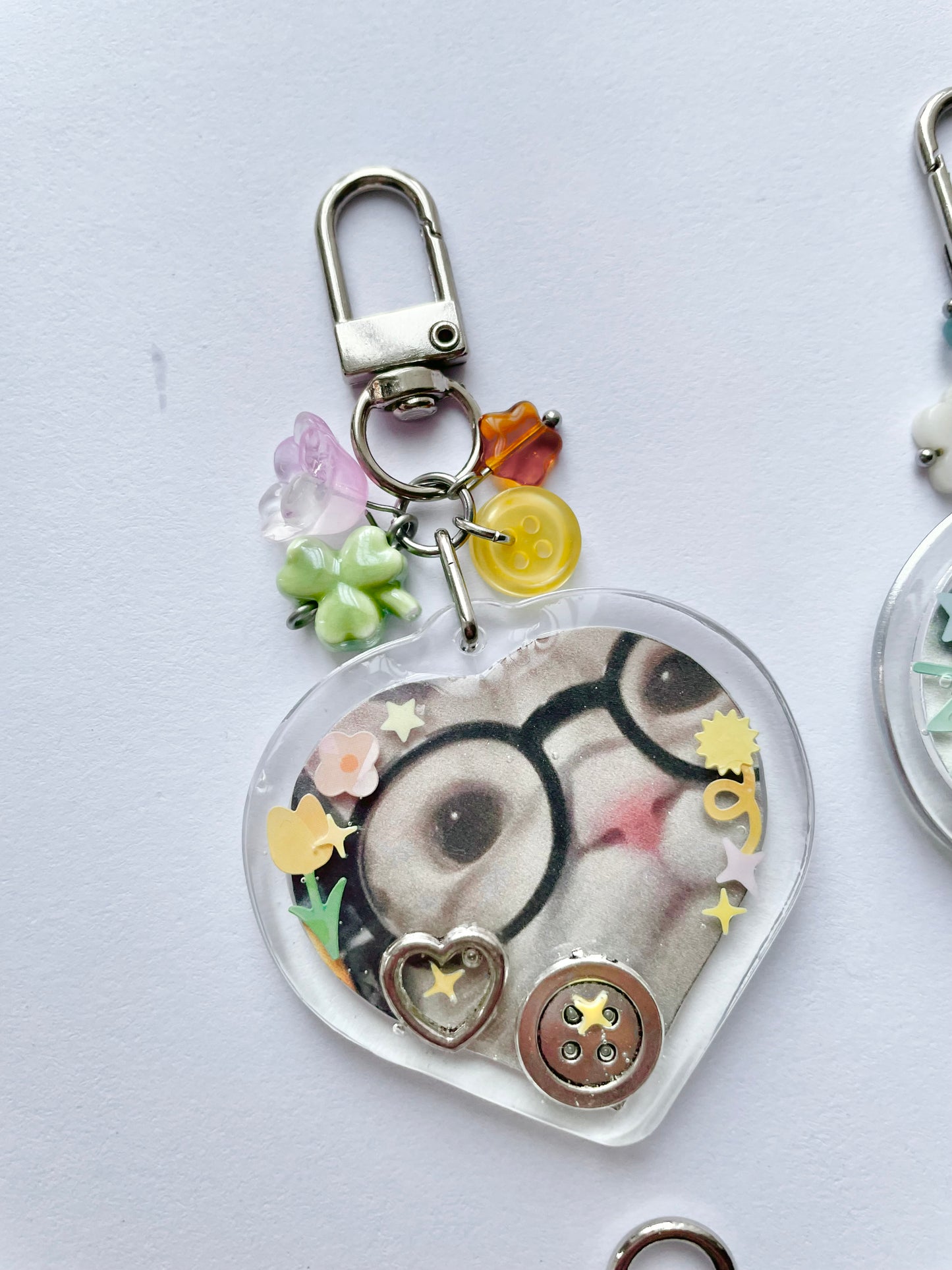 cat and creature keychains