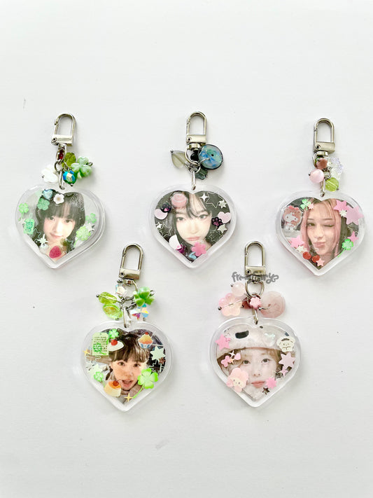 kpop girl group keychains (assorted)