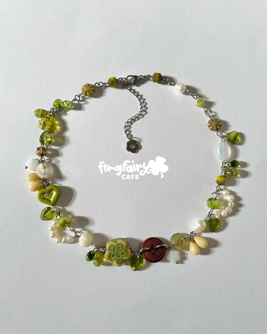 matcha necklace