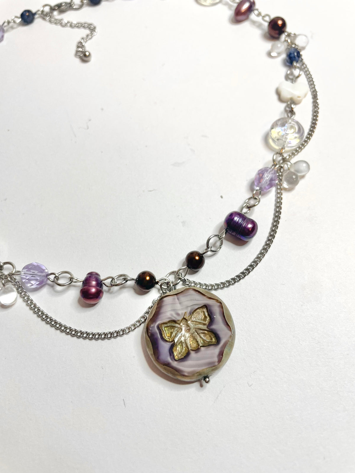 violet dusk necklace