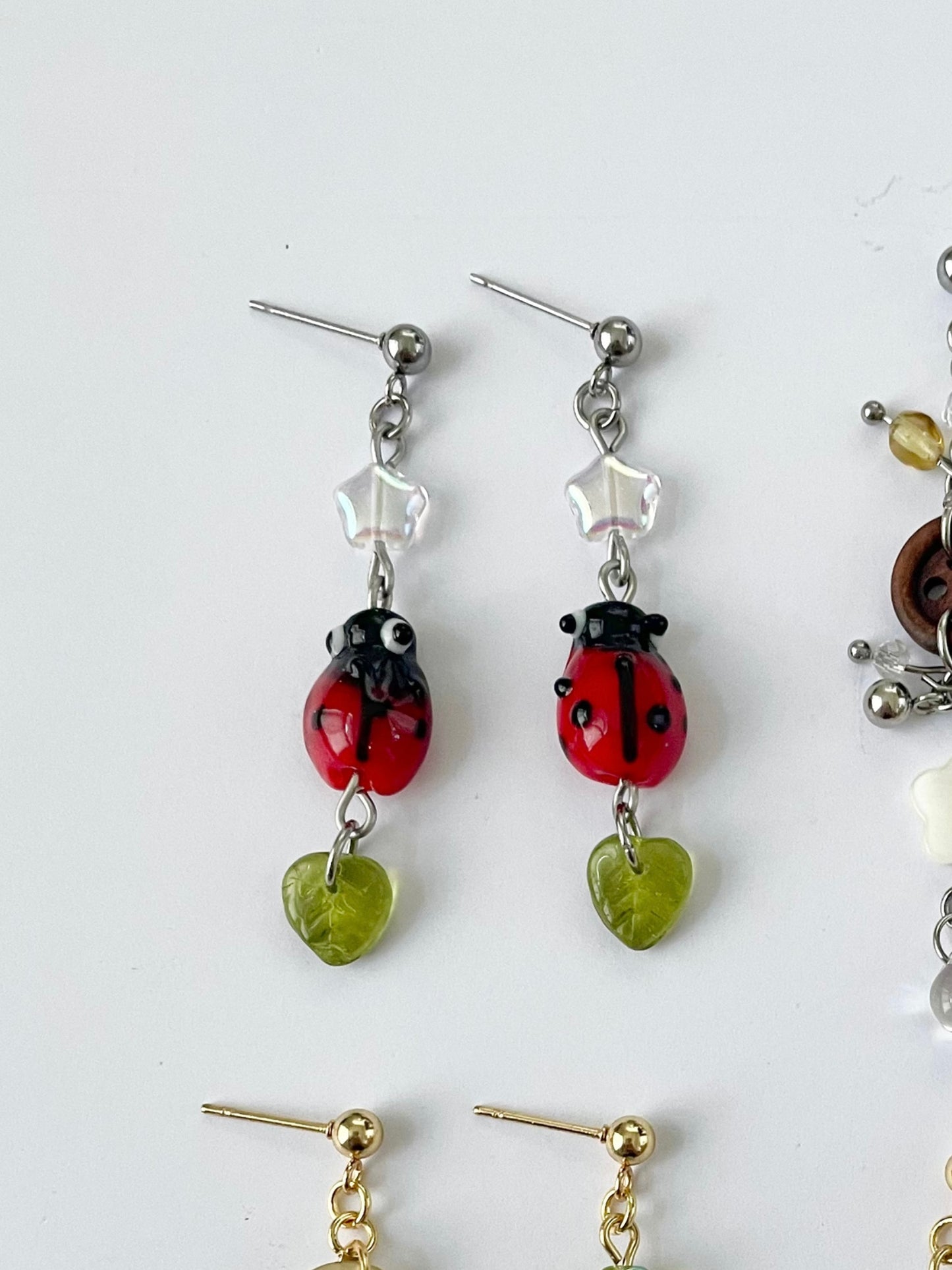 ladybug earrings
