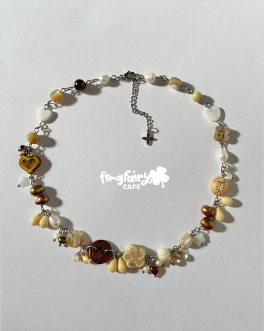 hojicha necklace