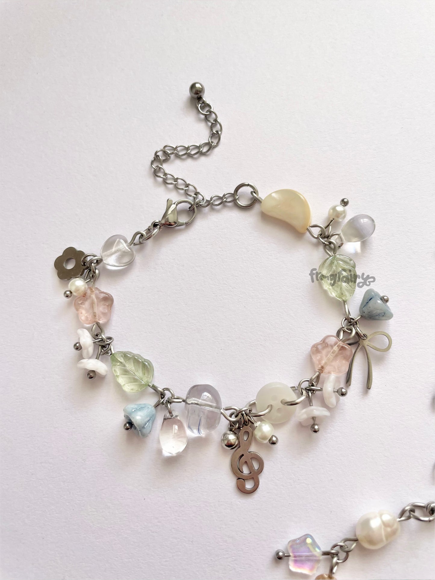 assorted bracelets (silver)