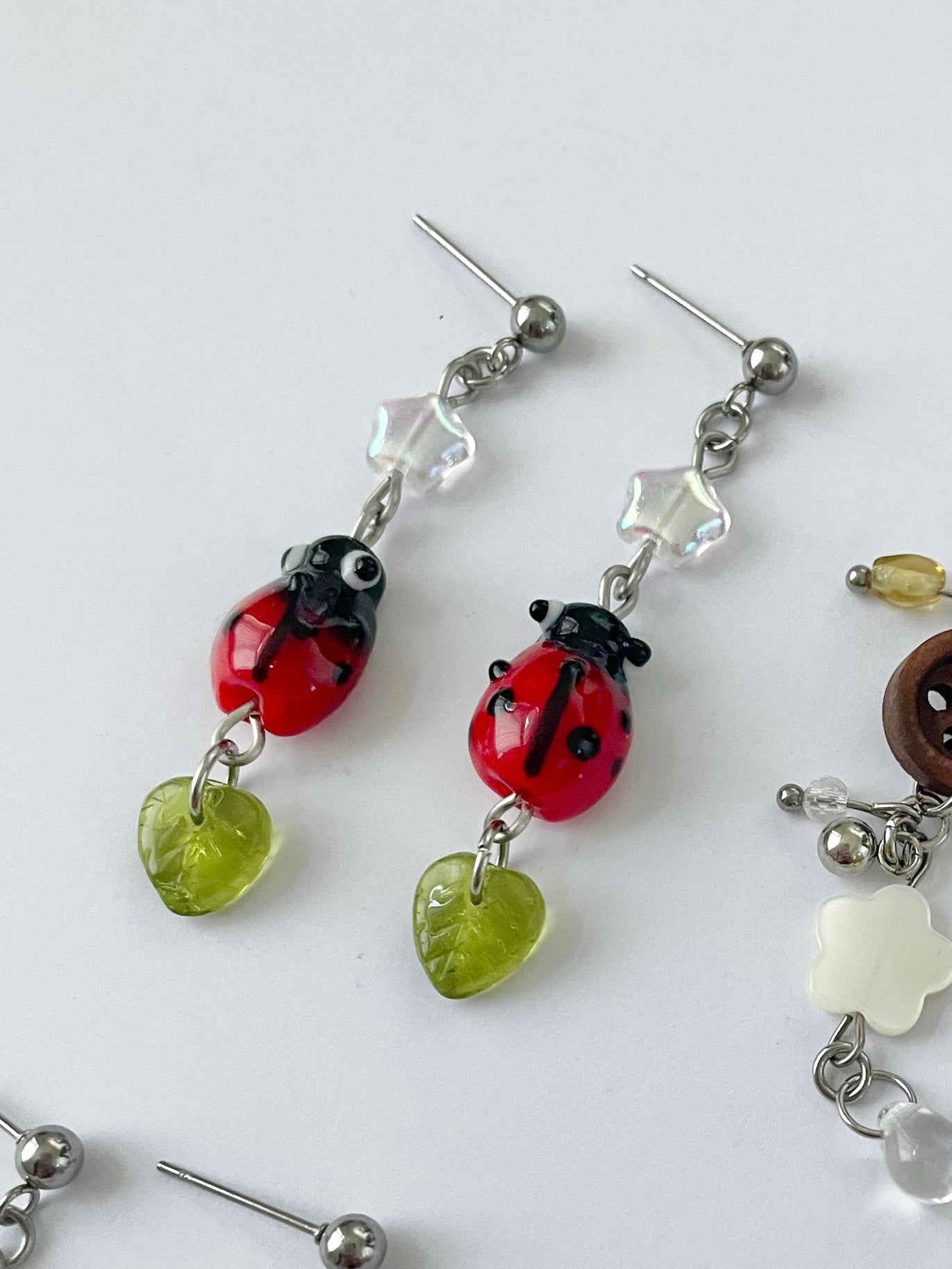 ladybug earrings