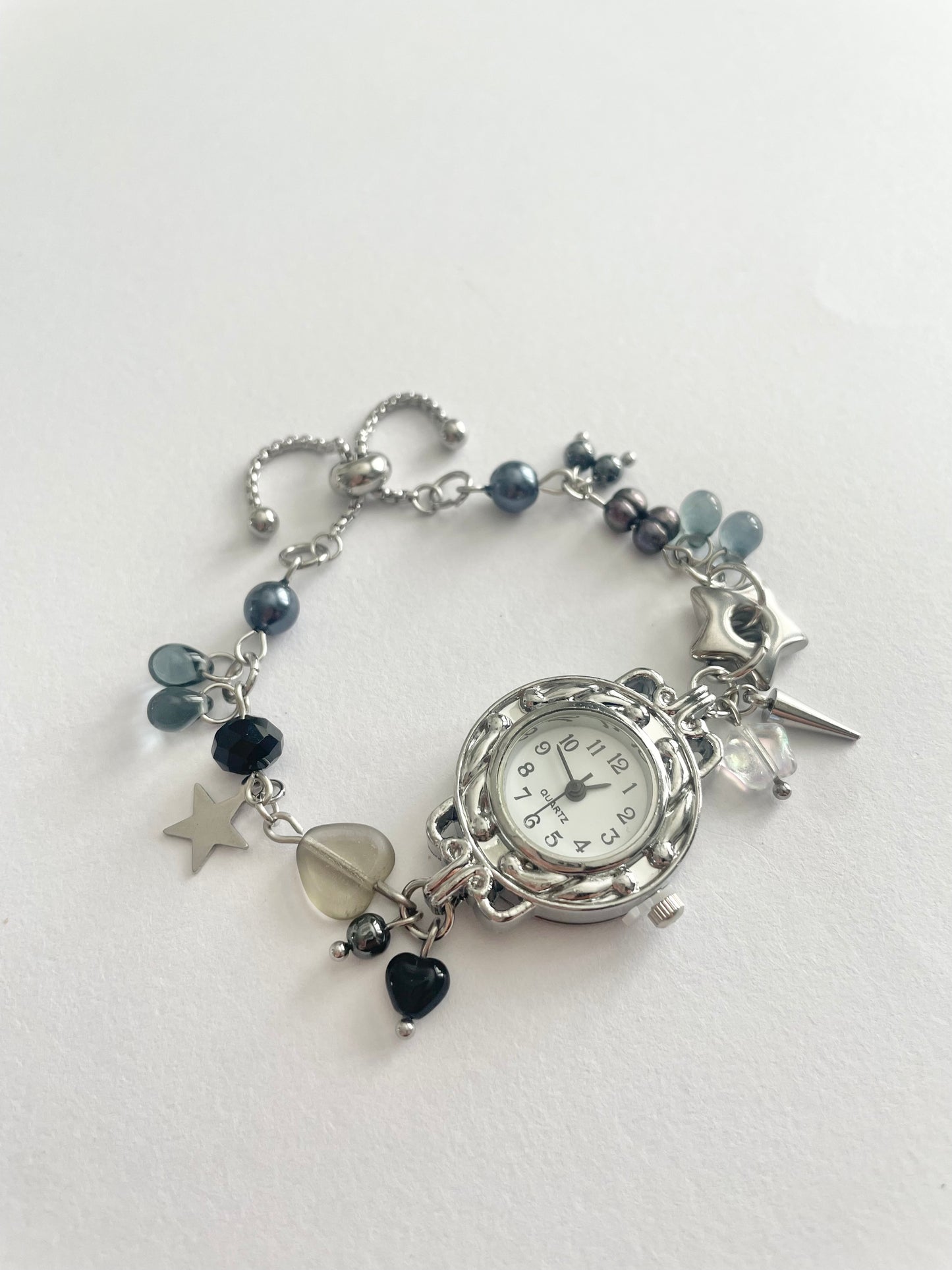 silver star watch bracelet