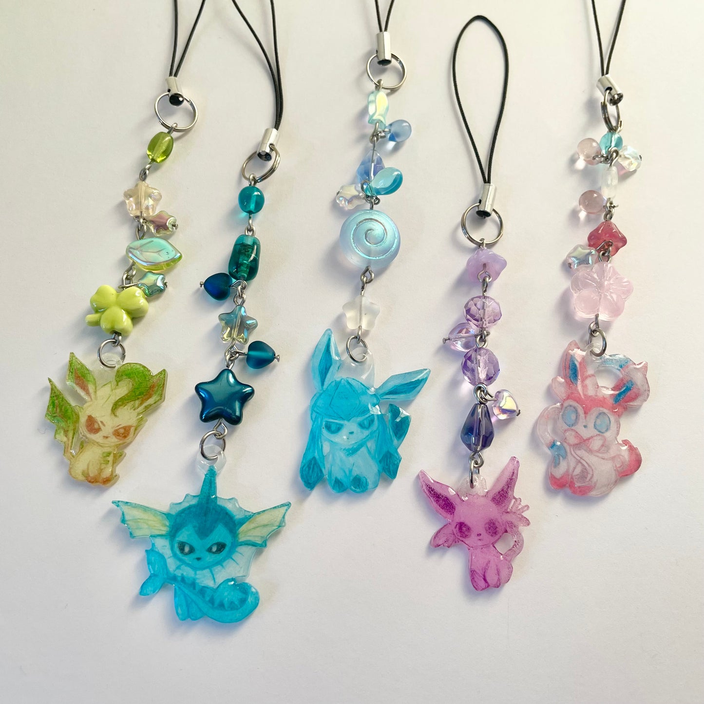 eevee evolution phone charms