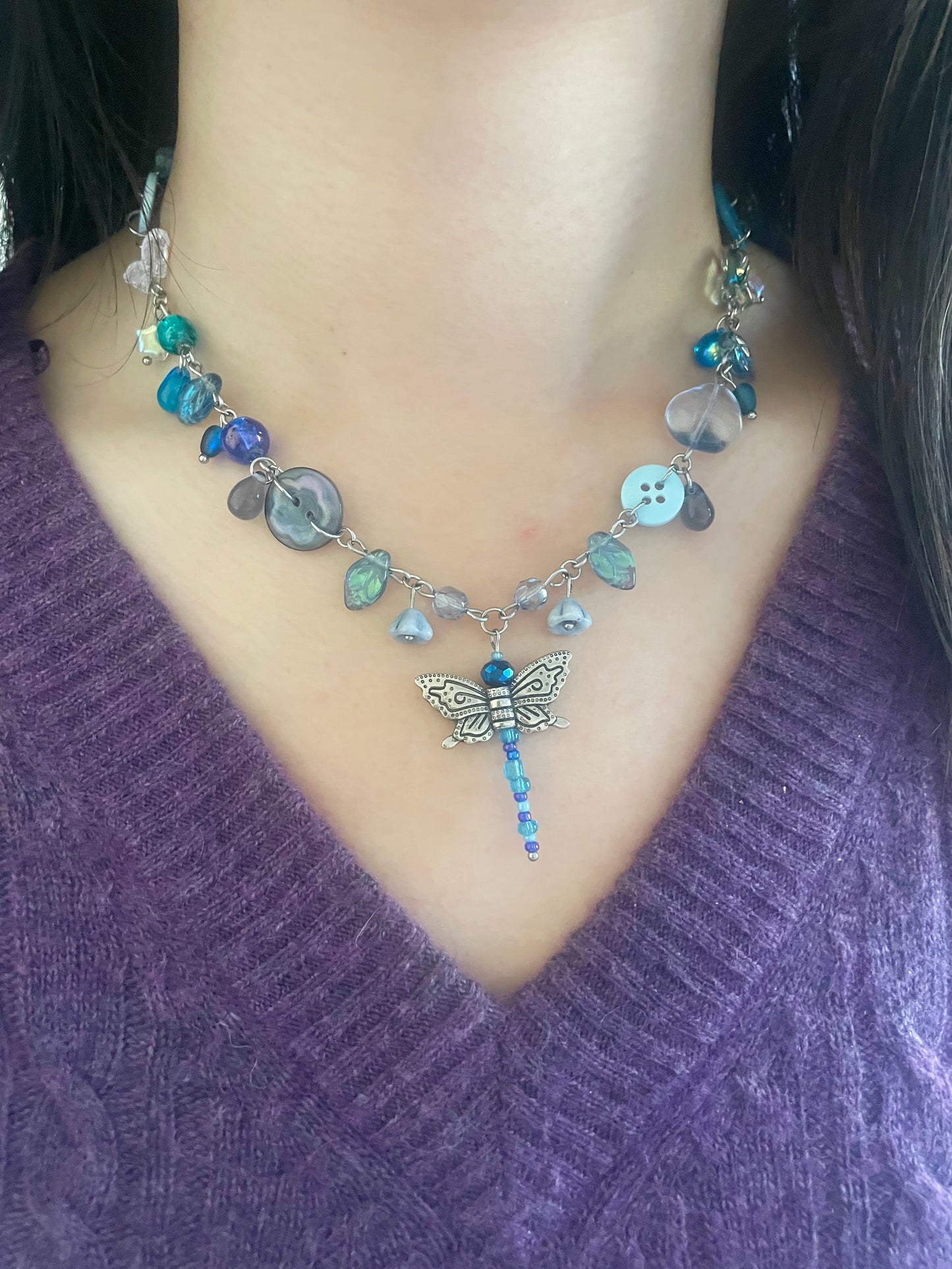dragonfly necklace