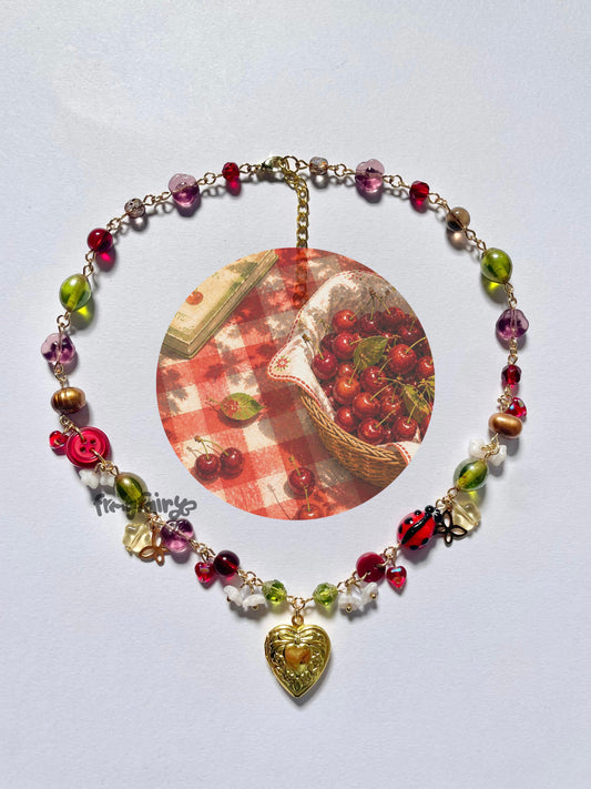 fairy locket necklace