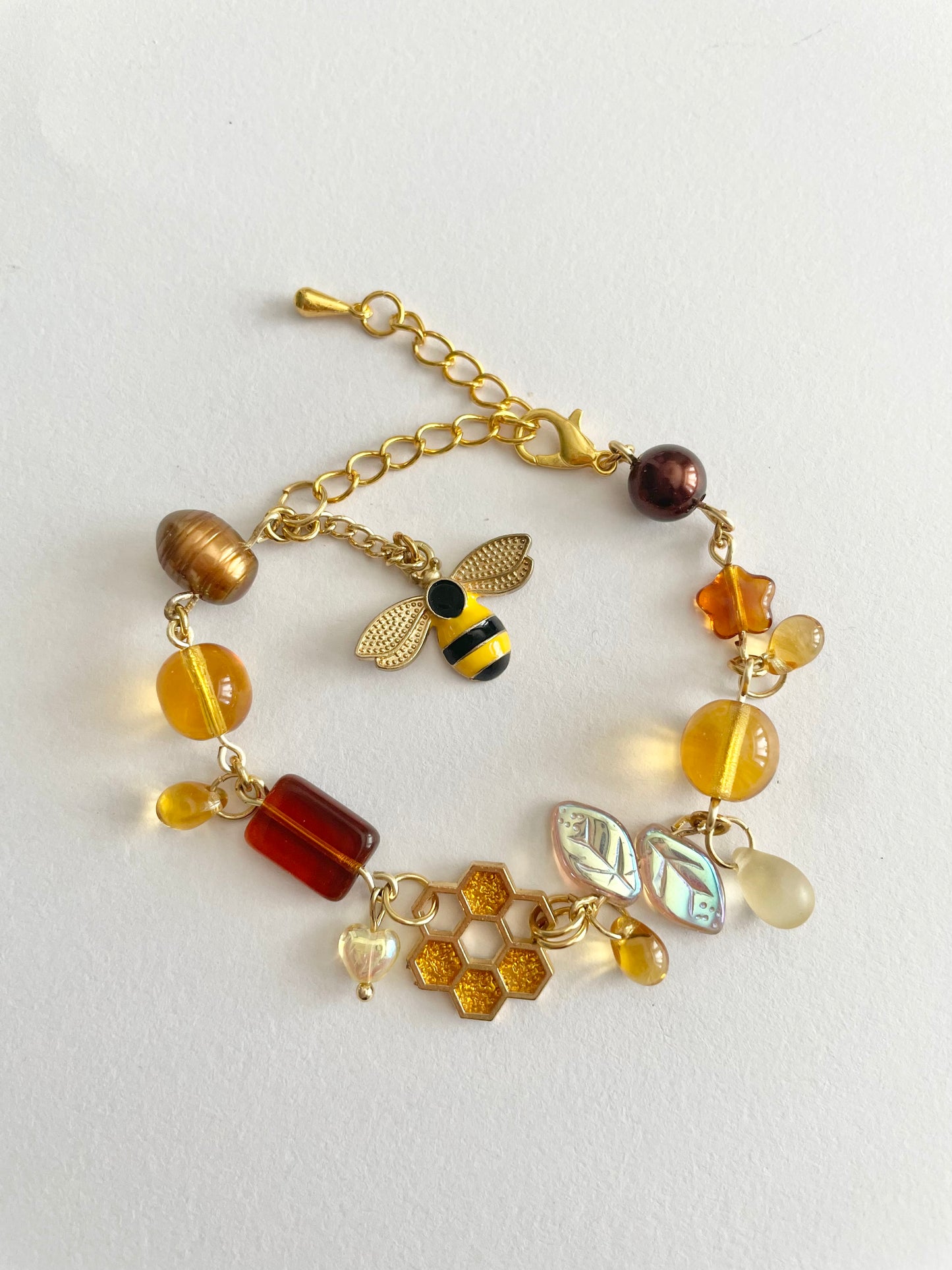 gold charm bracelets