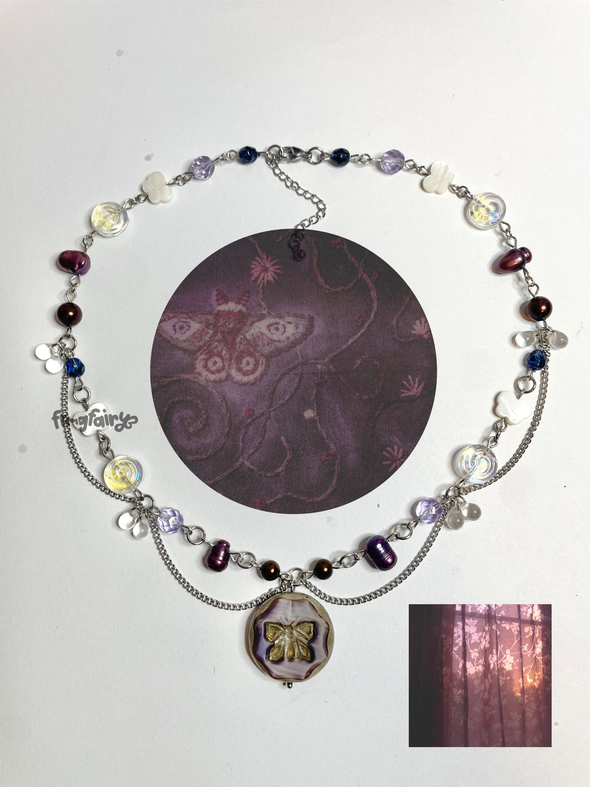 violet dusk necklace