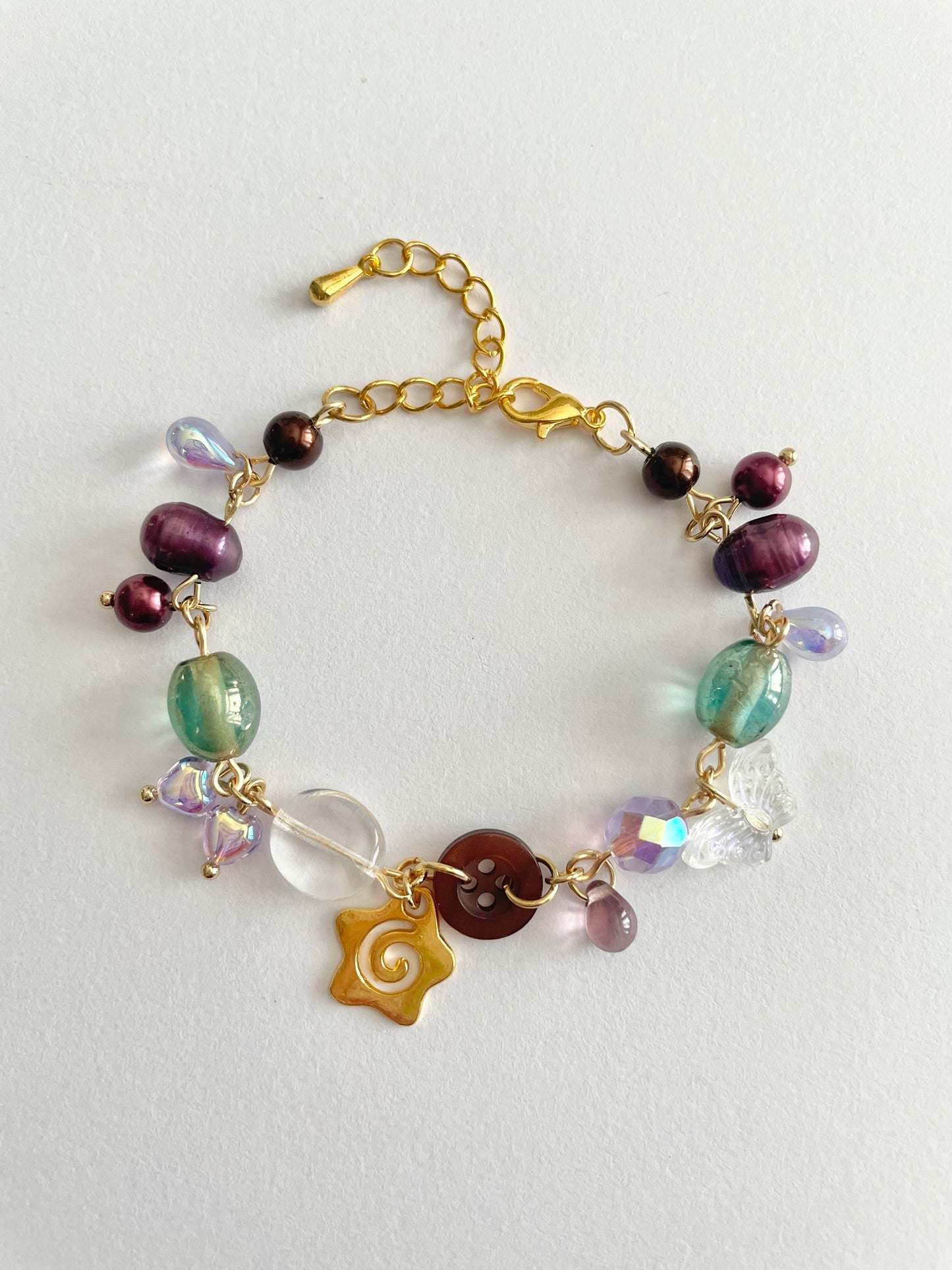 gold charm bracelets