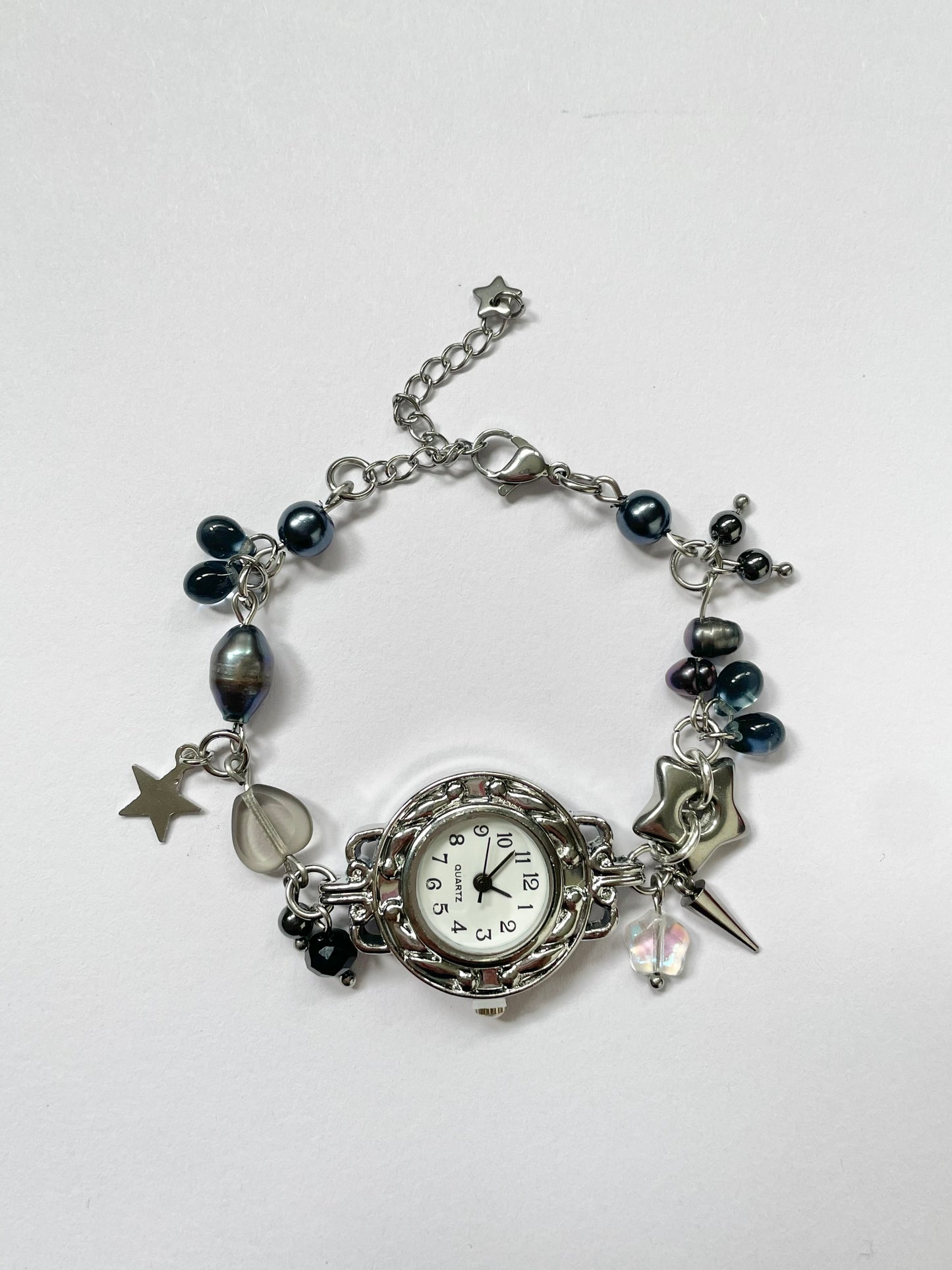 silver star watch bracelet