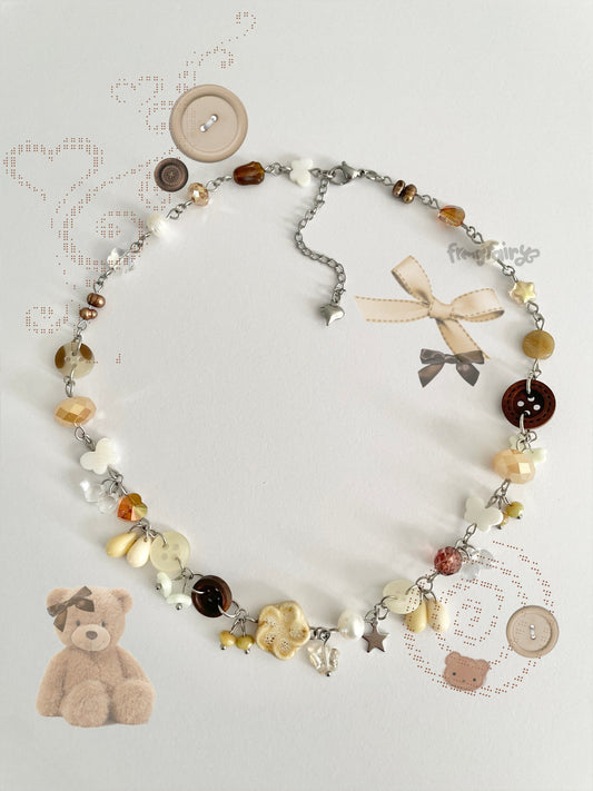 brown bear necklace