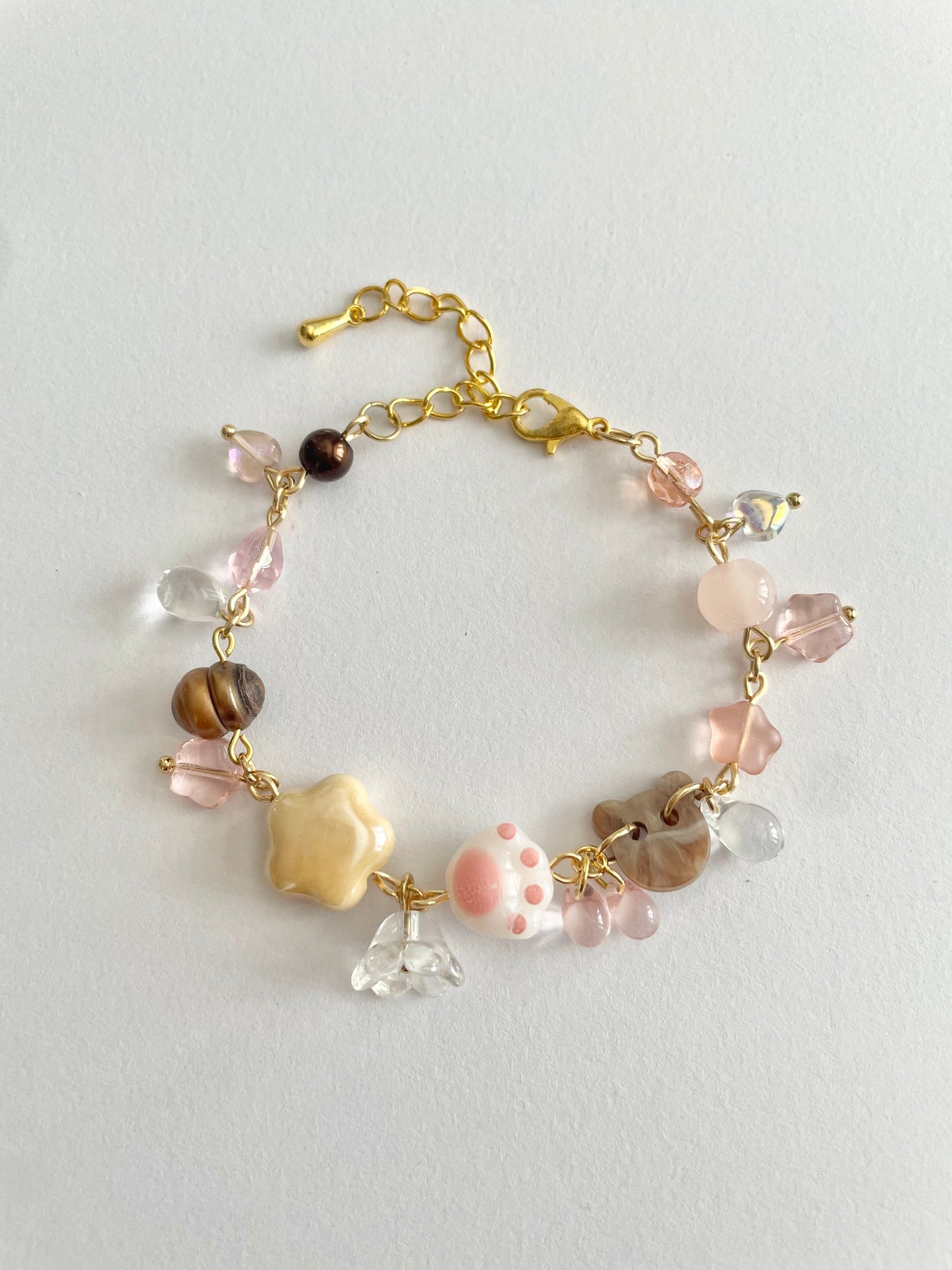 gold charm bracelets
