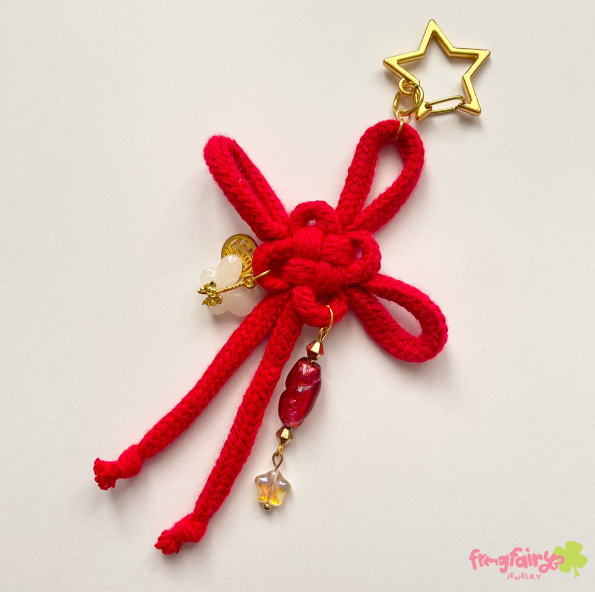 Lucky Knot keychains