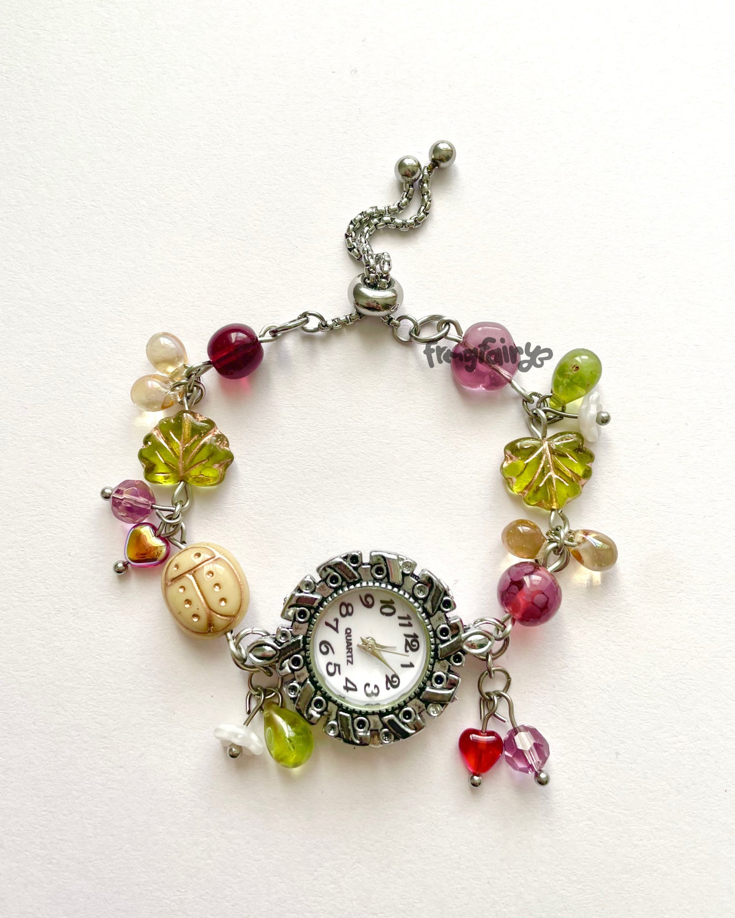 whimsy bug watch bracelet
