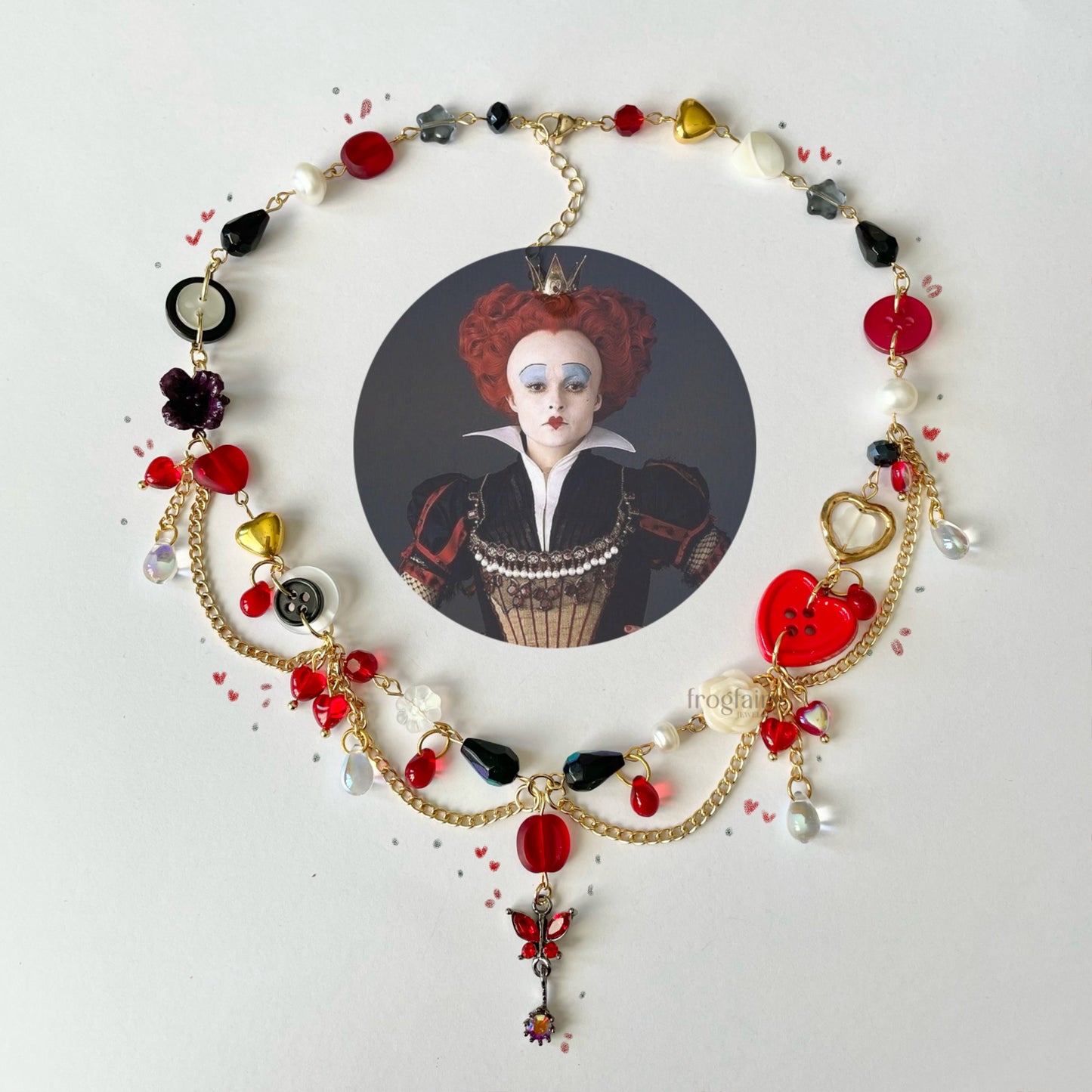 queen of hearts necklace