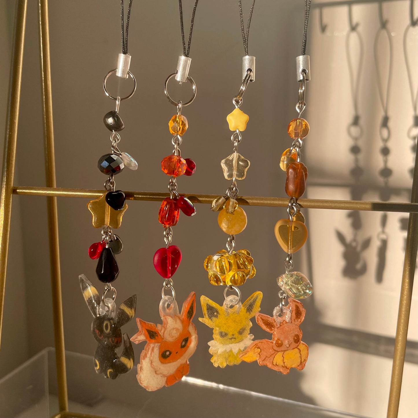 eevee evolution phone charms