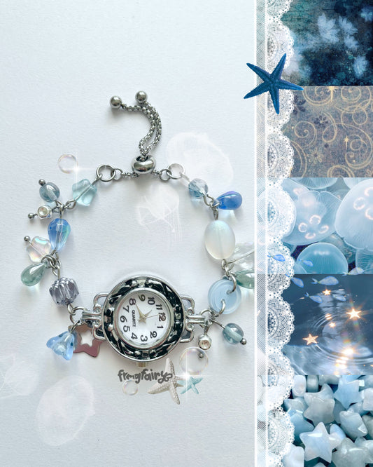 blue ocean watch bracelet