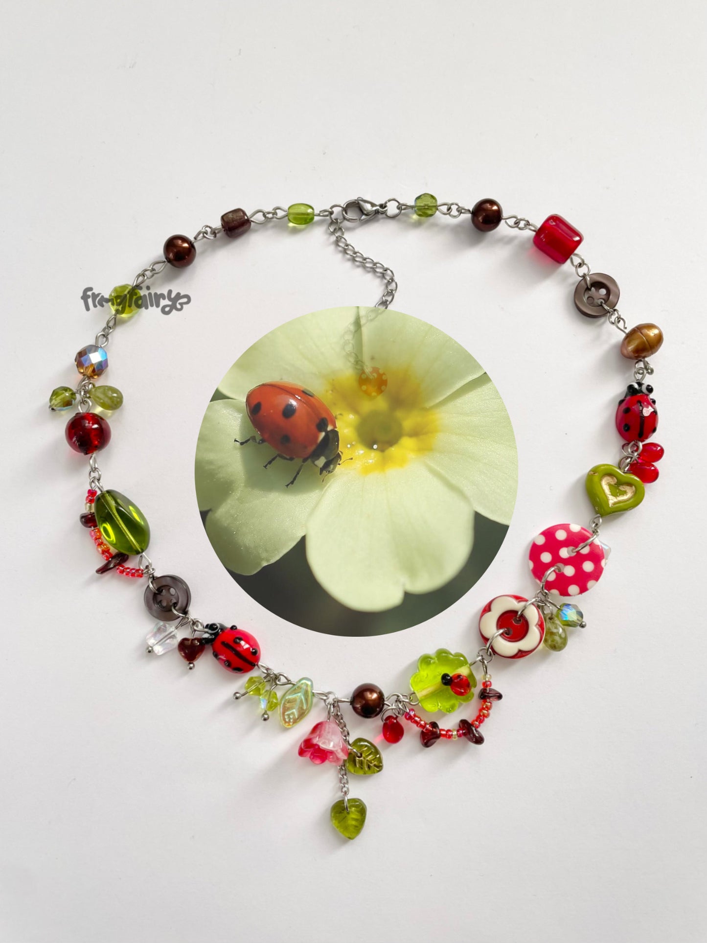 ladybug necklace