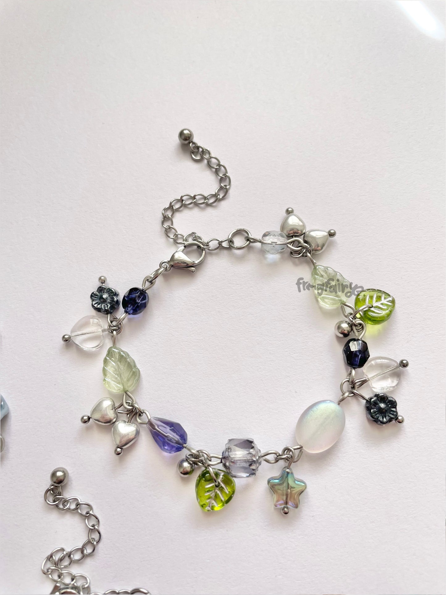 assorted bracelets (silver)