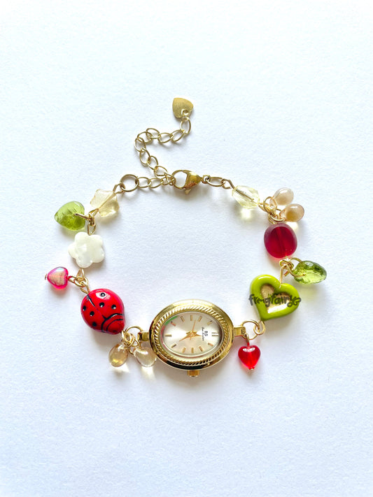 ladybug watch bracelet