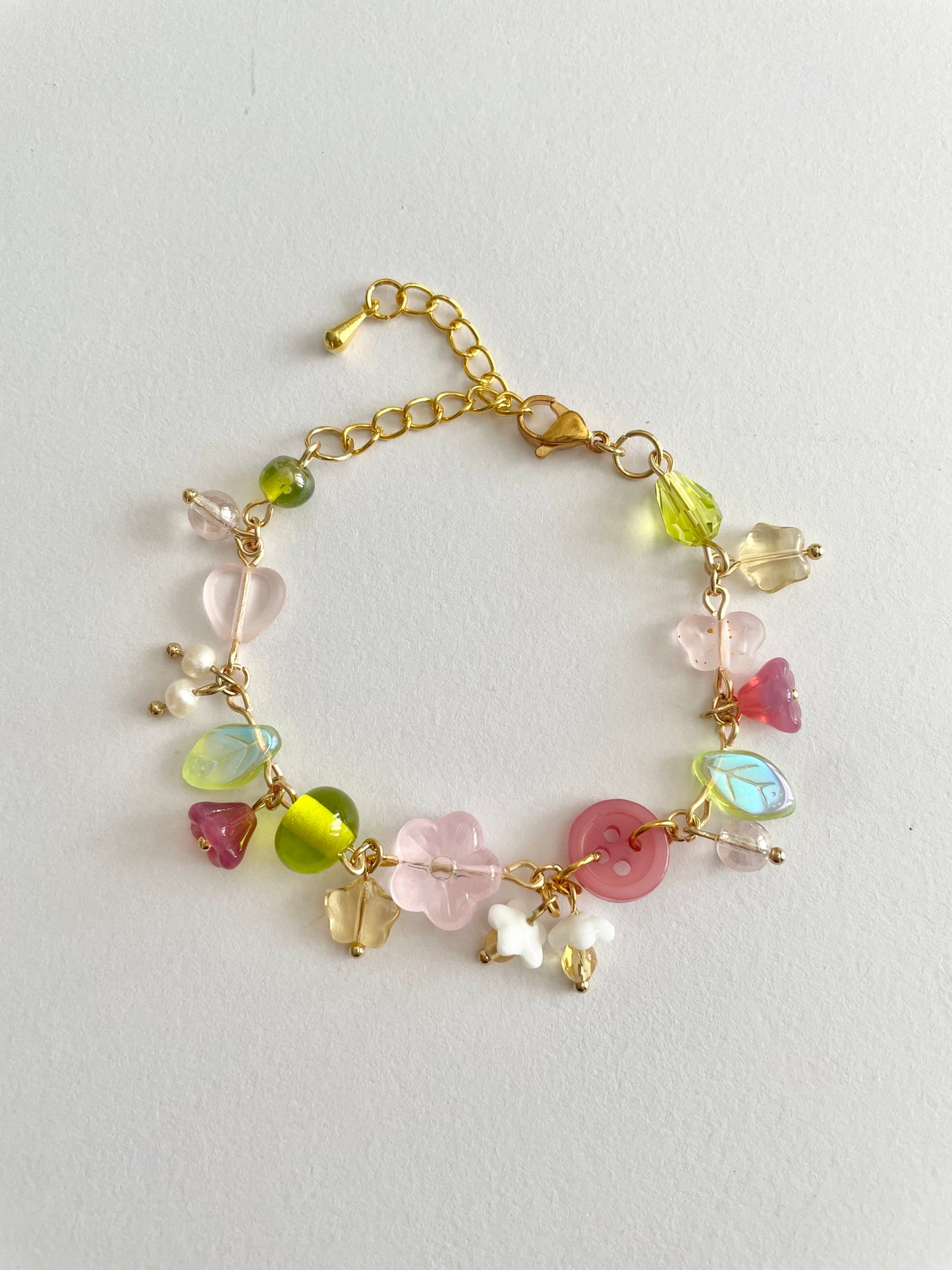 gold charm bracelets