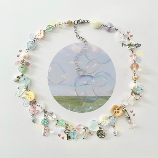 soap bubbles necklace