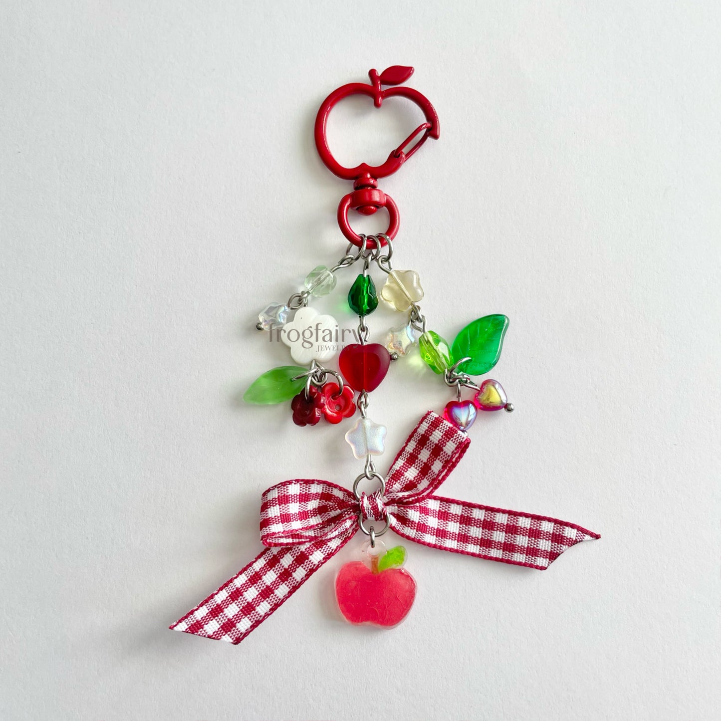 fruit picnic keychains