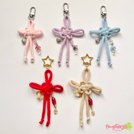 Lucky Knot keychains