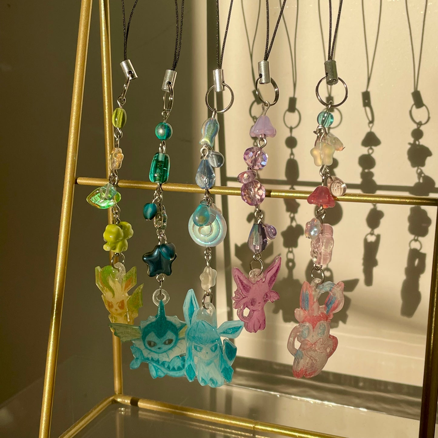 eevee evolution phone charms