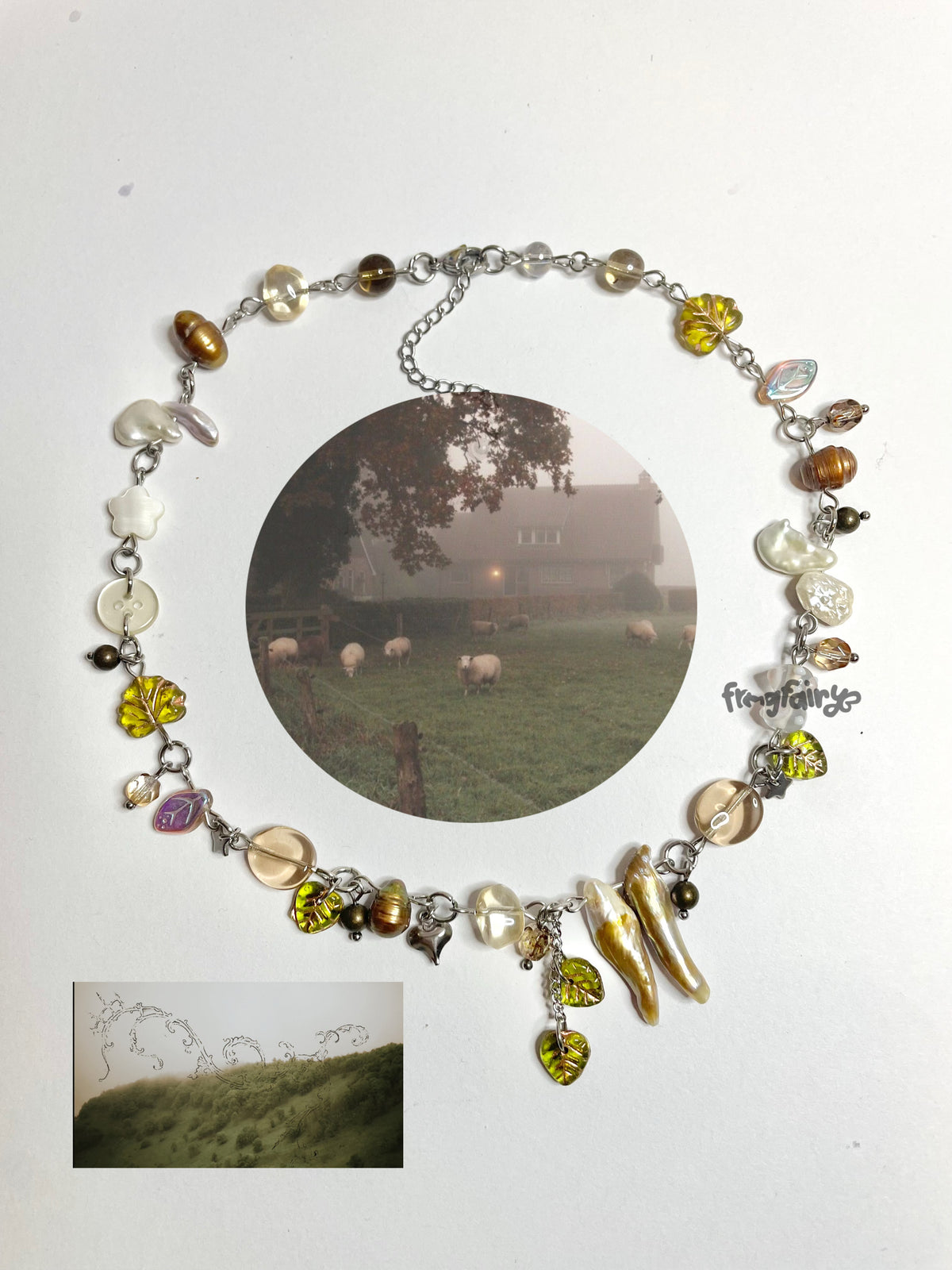 foggy meadows necklace