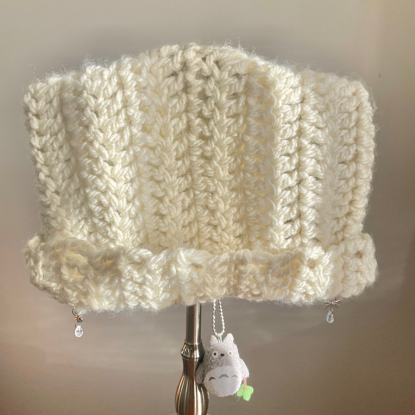 Bow Charm Cat Hat